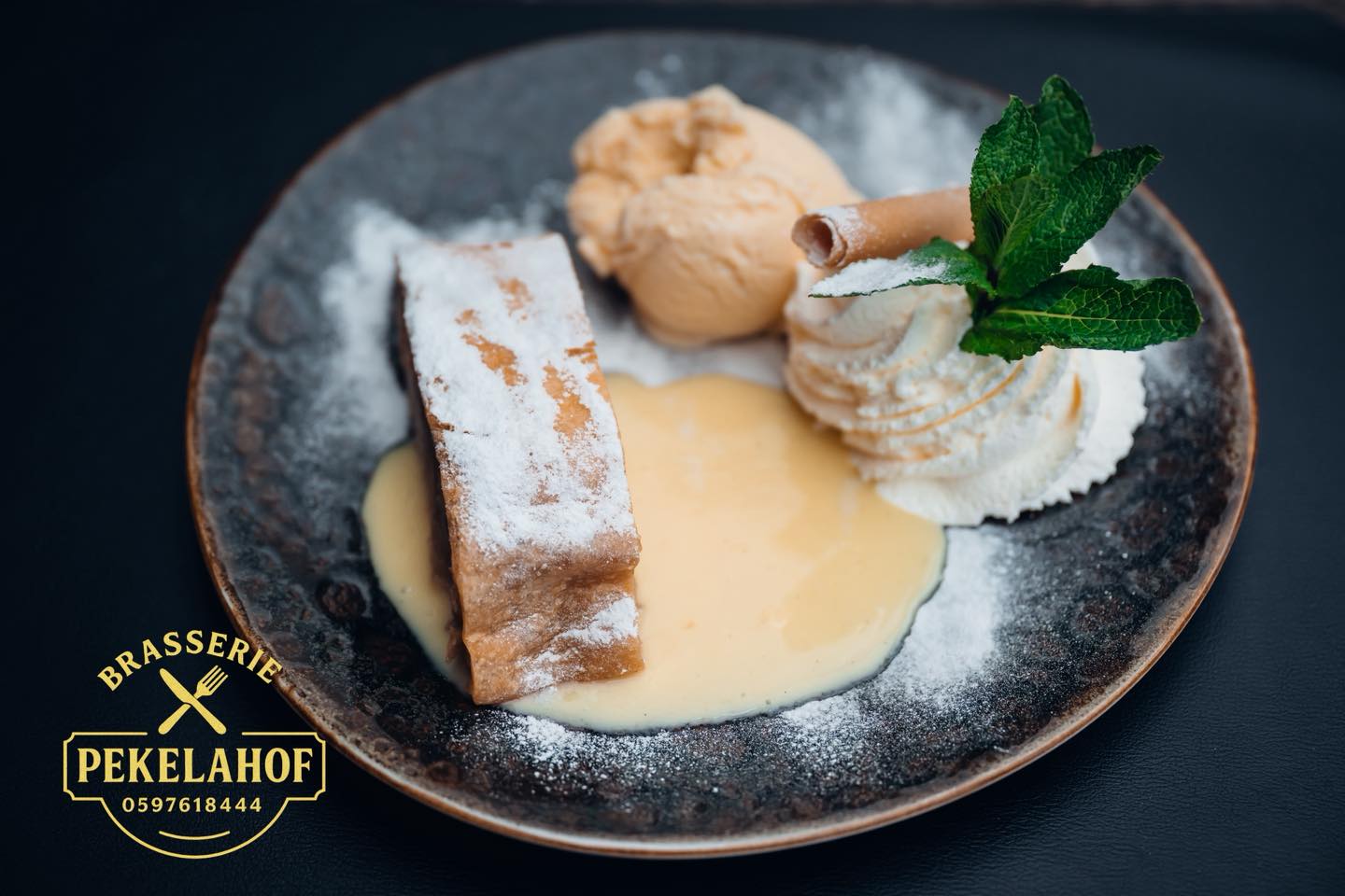 seizoensgebonden apfelstrudel